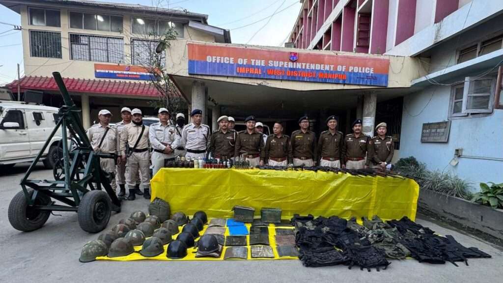 104 Weapons Surrendered Across Six Manipur Districts Amid Peace Efforts