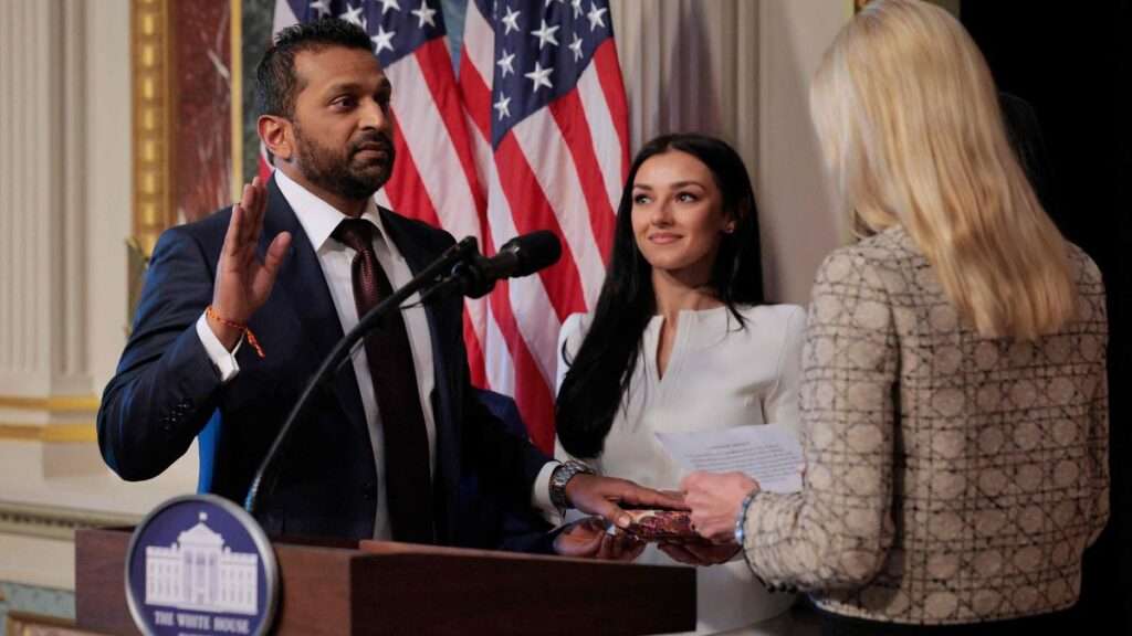 Kash Patel Sworn in as New FBI Director, Refers to It as the 'Greatest Honor'