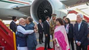 PM Modi Arrives in Mauritius